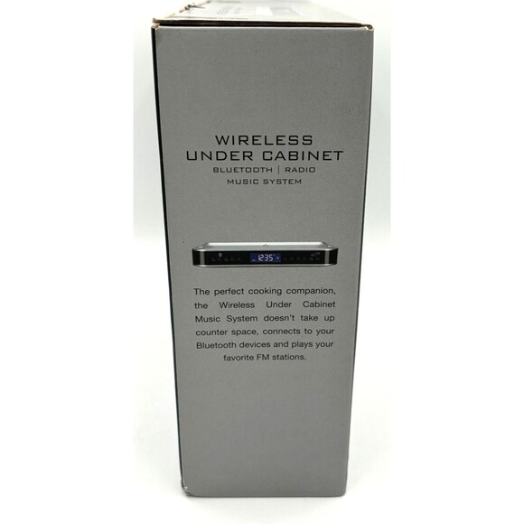 iLive Wireless LED Kitchen Light Wireless Stereo Speaker Digital Alarm Clock Kit - Picture 4 of 15